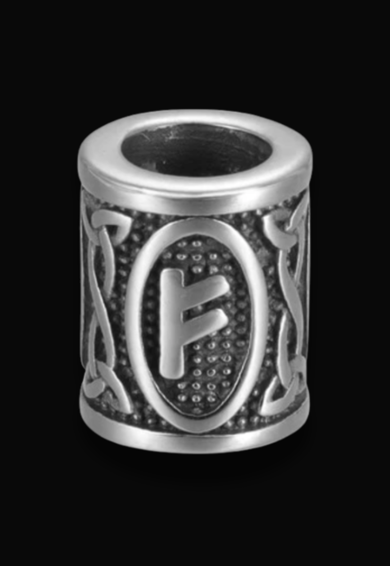 WUNJO Lucidus Viking Bracelet with Burgundy Shambala Threads