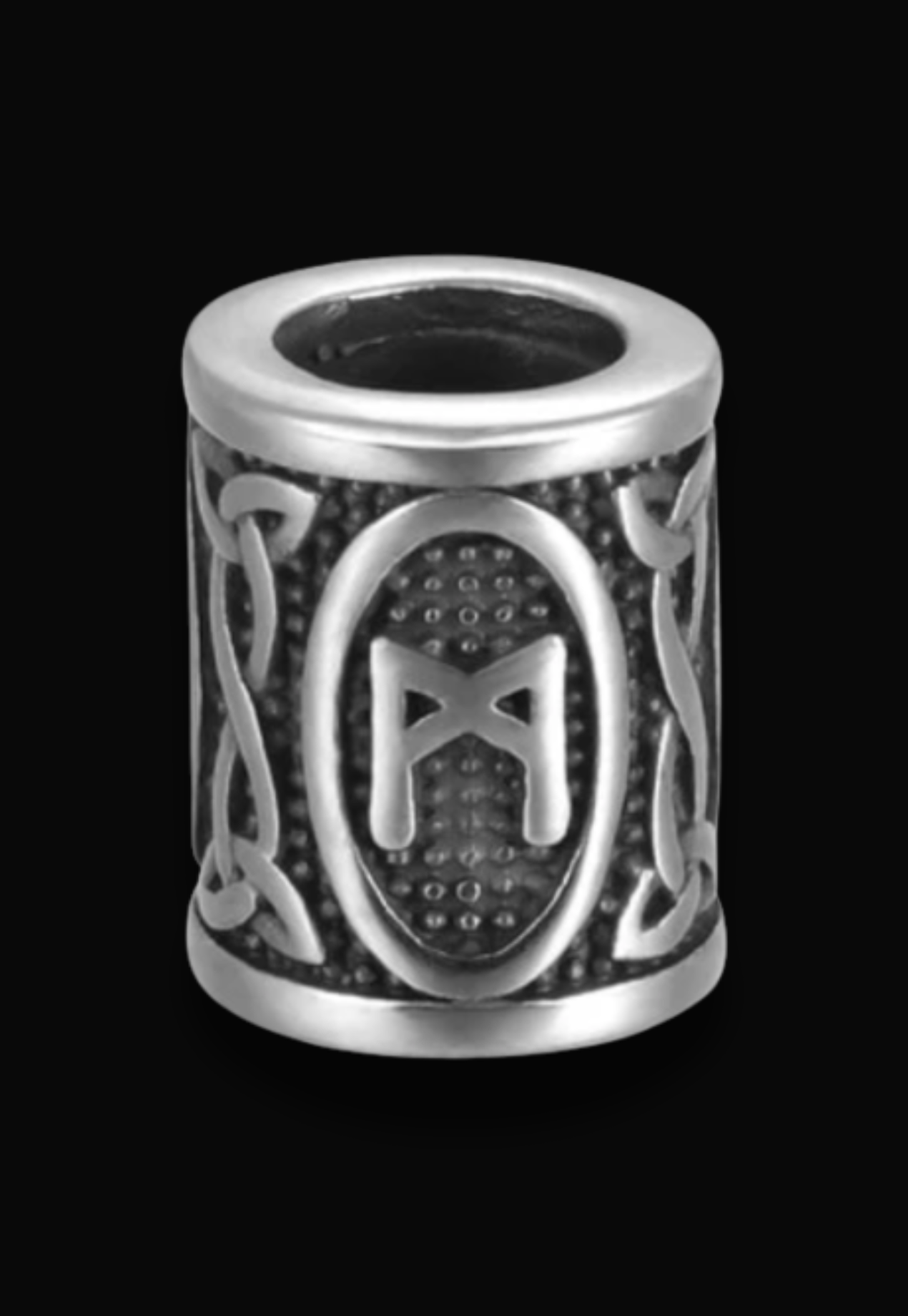 WUNJO Lucidus Viking Bracelet with Burgundy Shambala Threads