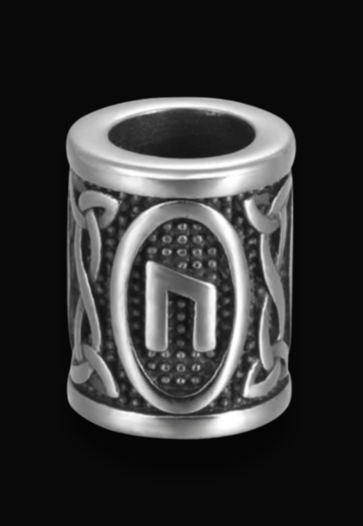 WUNJO Lucidus Viking Bracelet with Burgundy Shambala Threads