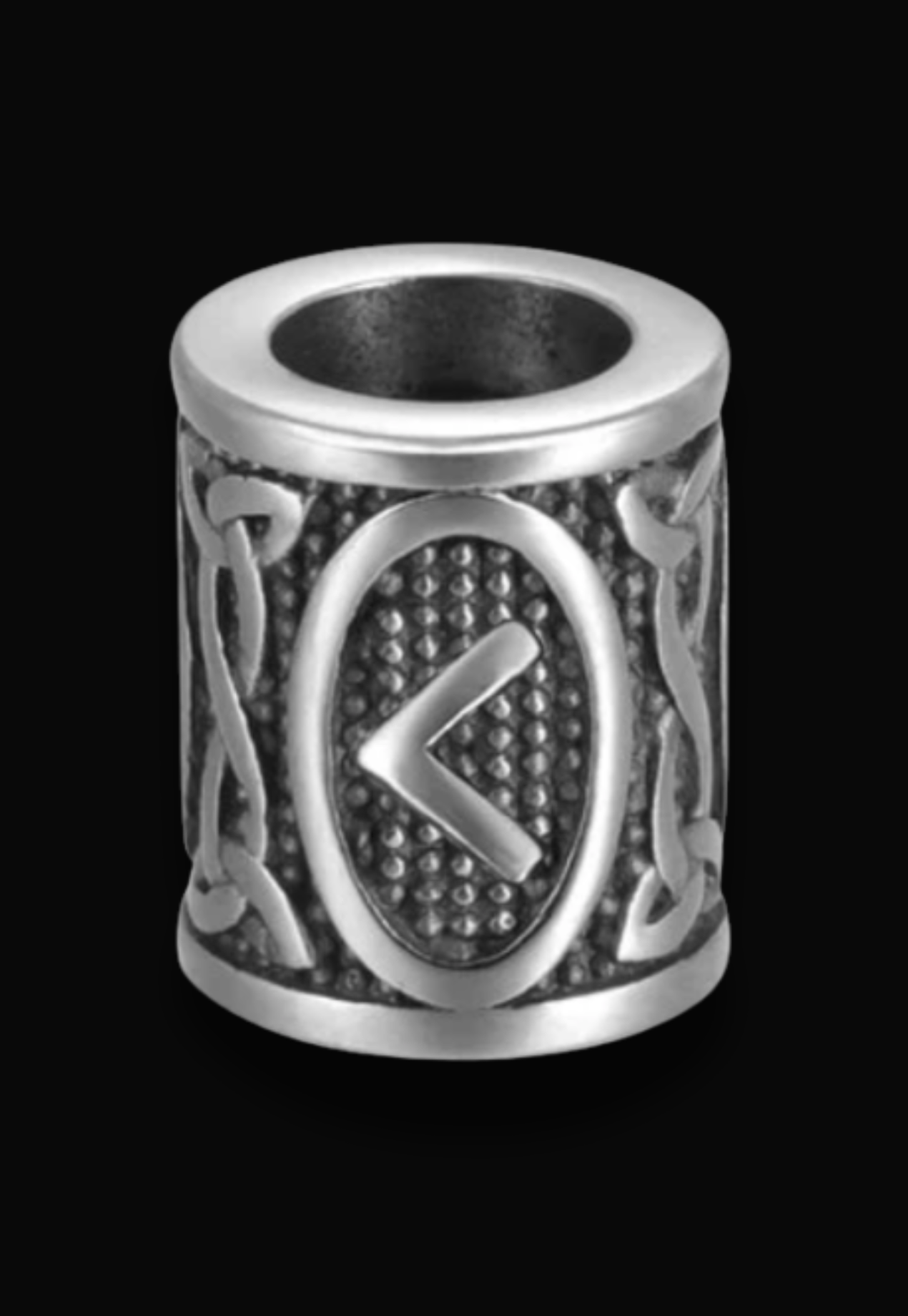 WUNJO Lucidus Viking Bracelet with Burgundy Shambala Threads