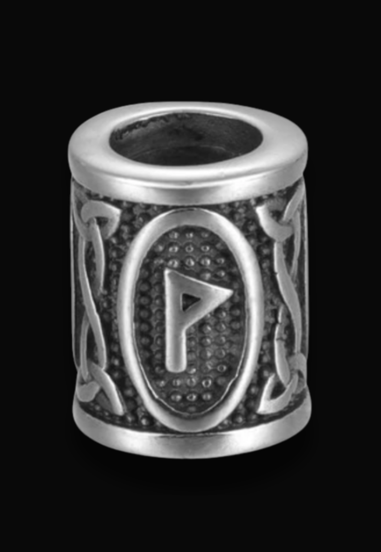WUNJO Lucidus Viking Bracelet with Burgundy Shambala Threads